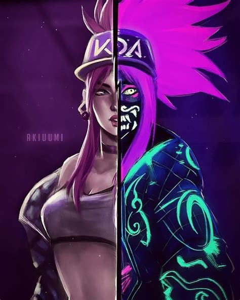 League Of Legends Akali Fan Art