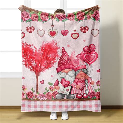 Otemrcloc Valentines Day Weighted Blankets丨75×100 Facecloth Digital