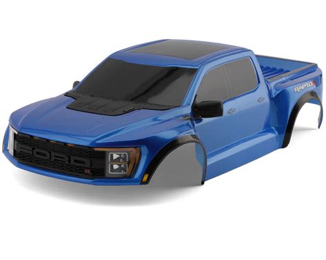 Traxxas Ford Raptor R X Vxl Pre Painted Complete Body Set Blue