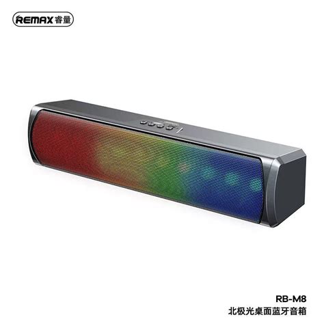 Remax RB-M8 Wireless Bluetooth V5.0 Portable RGB LED Light Speaker