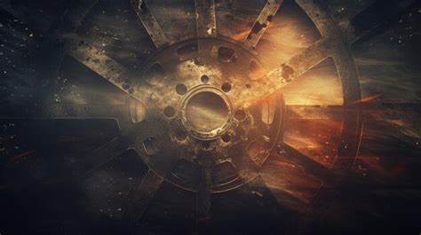 Premium Ai Image Grunge Film Reel Background