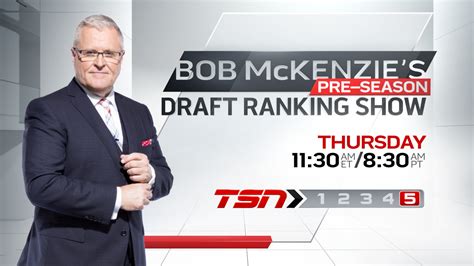 Tsn Delivers Hockey Insider Bob Mckenzies Pre Season Draft Ranking