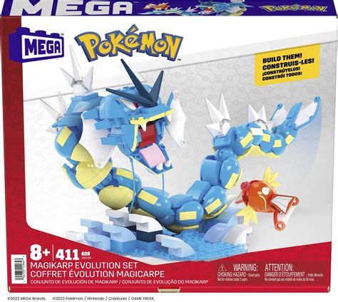 Mega Bloks Pokémon Magikarp Evolution Set Kaufen Spielwaren