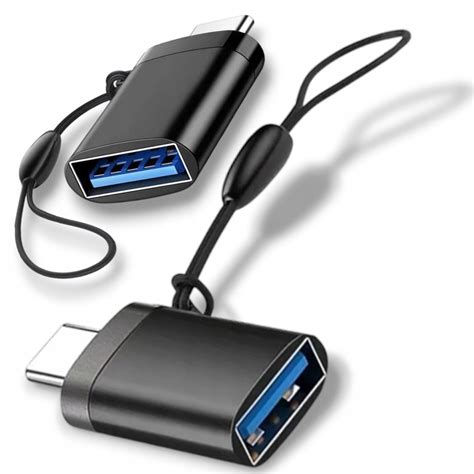 MINI ADAPTER PRZEJŚCIÓWKA KONWERTER OTG USB TYP C NA USB 3 0 5Gb s 4