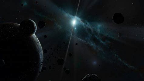 Space Planet Moon Stars Comet Asteroid Clouds Wallpapers Hd