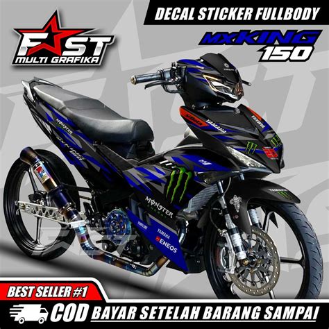 Jual TERBARU Decal MX KING NEW Fullbody Liveri MotoGP Sticker Striping ...