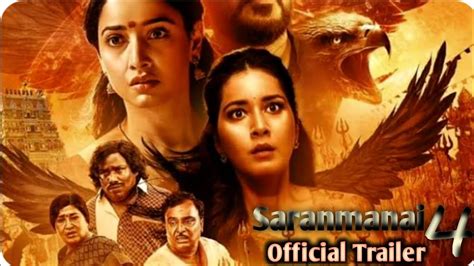 Aranmanai 4 Official Trailer Hindi Sundar C Tamannaah Raashii