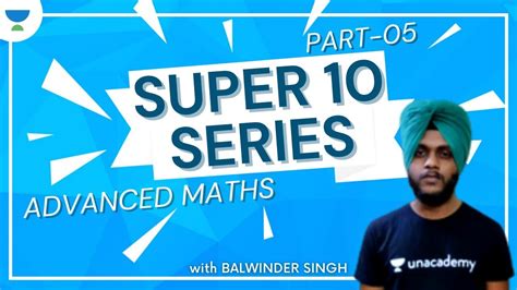 SUPER 10 SERIES Advanced Math For CDS CAPF AFCAT IB 2021 Exam Maths