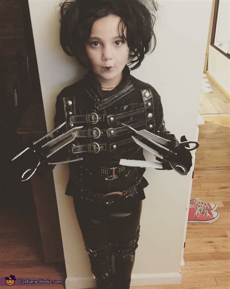 Girls Edward Scissorhands Costume DIY | DIY Costumes Under $65