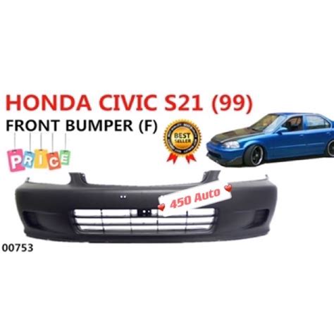 Honda Civic S Ek Front Bumper Rear Bumper Front Rear Skirt Lip