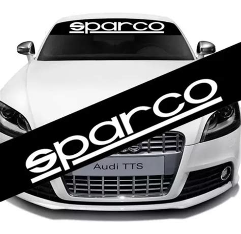 Stickers Vinilo Adhesivo Tuning Vidrio Parabrisas Sparco Cuotas Sin