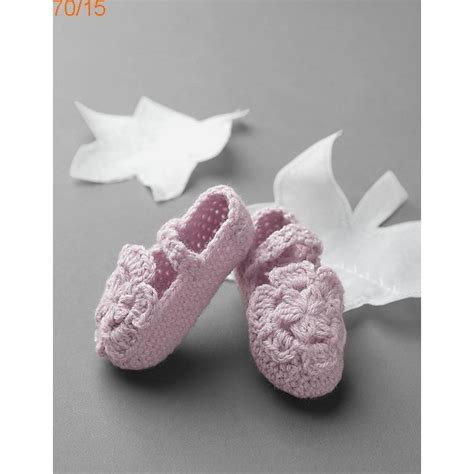 Modèle à tricoter gratuit Chaussons Bébé Laine Katia Peques