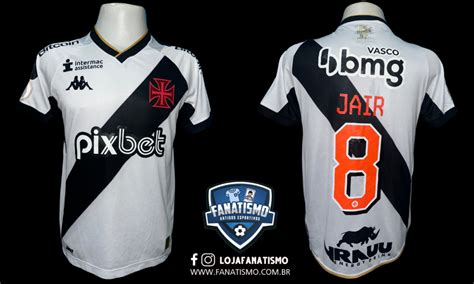 Camisa Do Vasco Oficial Ii Kappa Jair Usada Em Jogo P Fanatismo