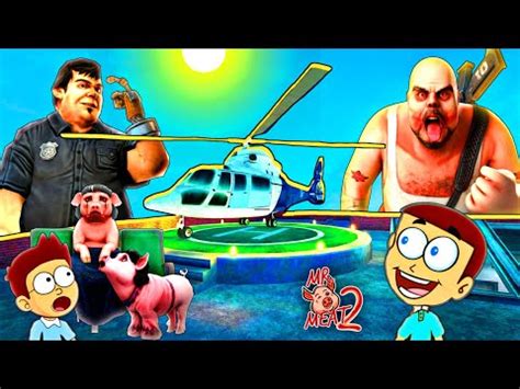 Mr Meat 2 In Helicopter Escape New Update Shiva And Kanzo Gameplay