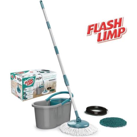 Mop FIT Giratório balde 8 litros MOP5010 Flash Limp Mop