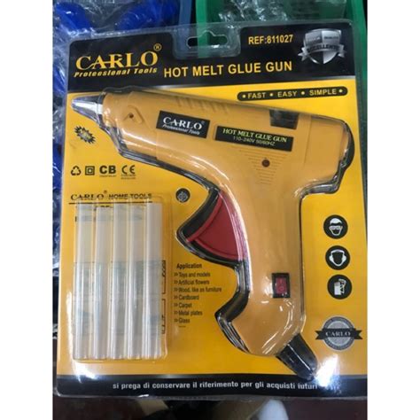 Hot Melt Glue Gun Big Size With 5pcs Glue Stick Shopee Philippines