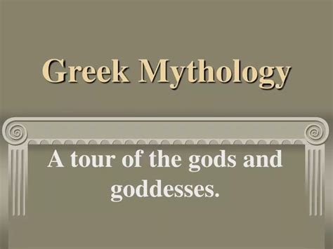 Ppt Greek Mythology Powerpoint Presentation Free Download Id6994019