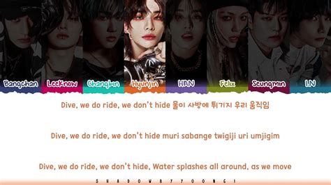 Stray Kids - Walkin On Water Lyrics (스트레이 키즈 Walkin On Water 가사) [Color ...