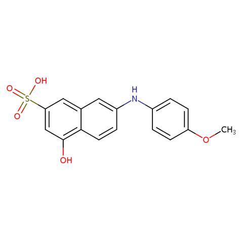 2 Naphthalenesulfonic Acid 4 Hydroxy 7 4 Methoxyphenyl Amino