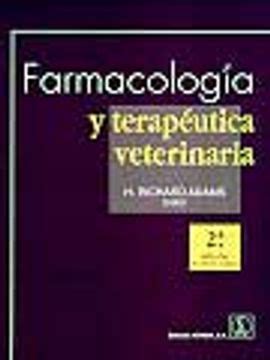 Libro Farmacolog A Y Terap Utica Veterinaria De H Richard Adams