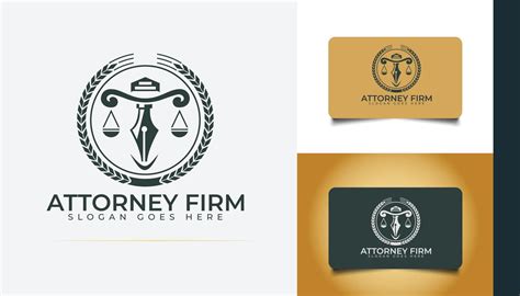 Law Firm Logo Design Lawyer Logo Vector Template 3806381 Vector Art At Vecteezy