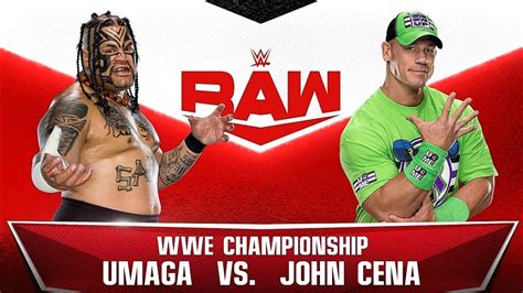 Full Match Wwe Championship Umaga Vs John Cena Last Man Standing