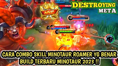 MINOTAUR BUFF FULL DEFENSE BUILD MINOTAUR BEST BUILD 2023 Minotaur