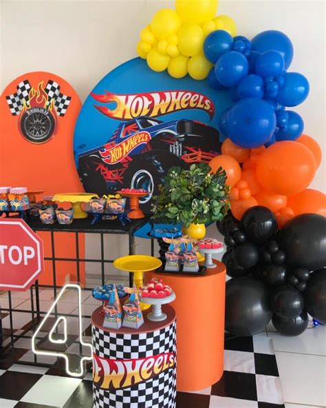 Festa Hot Wheels Ideias Para Uma Decora O Radical