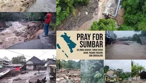 Laporan Sementara Bpbd Sumbar Jumlah Korban Tewas Akibat Banjir