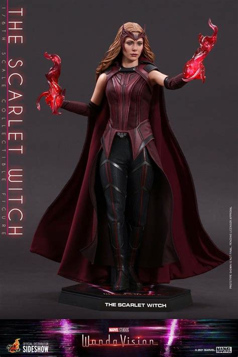 Wandavision Hot Toys Reveals A Magical Scarlet Witch Figure Ign Artofit