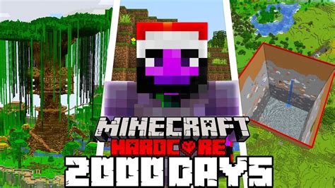 I Survived 2000 Days In Minecraft Hardcore FULL MOVIE YouTube