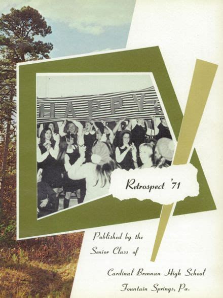 Explore 1971 Cardinal Brennan High School Yearbook, Ashland PA - Classmates