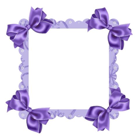 Purple Borders And Frames Clip Art