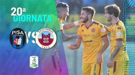 HIGHLIGHTS Pisa Vs Cittadella 1 2 SERIE BKT YouTube