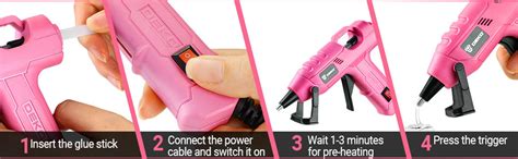 Amazon Mini Hot Glue Gun KitDEKOPRO Watt High Temp Glue Guns