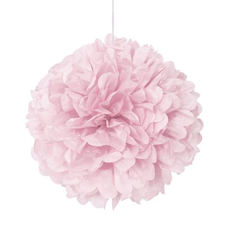 Puff Decor Pink 16 In Party Expert