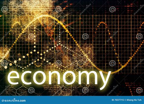 Economy Abstract Technology Stock Illustration - Illustration of ...