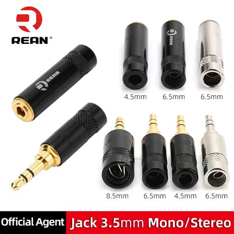 Neutrik Conector Rean Jack Para Auriculares Est Reo Mm Par Macho