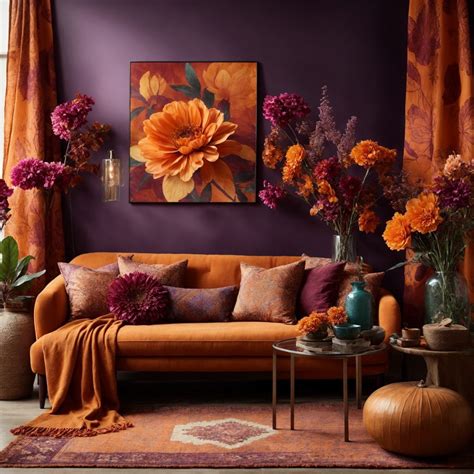 7 Warm Yet Alluring Burnt Orange Wall Decor and Interiors This Fall ...