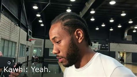Kawhi Leonard Is Indeed A Fun Guy Youtube