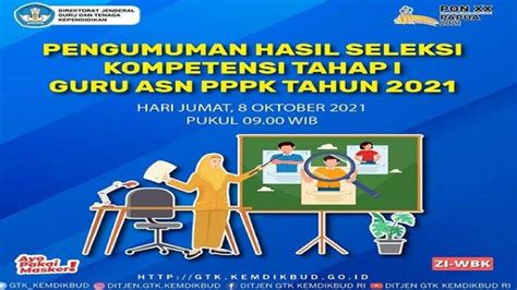 Jangan Lupa Besok Jadwal Pengumuman Hasil Seleksi Kompetensi PPPK Guru