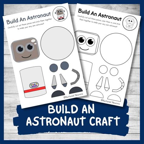 Printable Astronaut Cut Out Template - Printable Templates