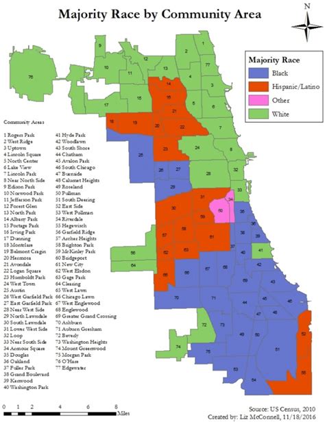 Map Of Chicago Neighborhoods By Ethnicity