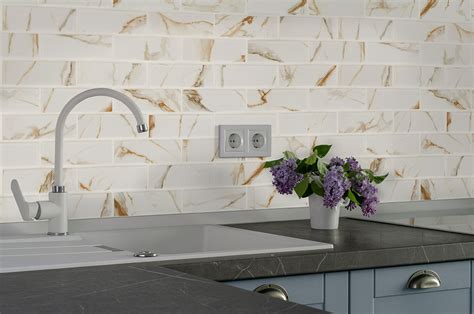 Backsplash Ideas With Calacatta Gold Quartz Sell Online | wcigco ...