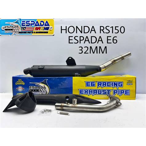 Espada Racing Rs Vf I Rsx Rsx Muffler Exhaust Pipe E E E Bp