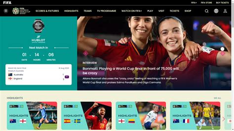 How To Watch Fifa Women S World Cup Final England Vs Spain Live