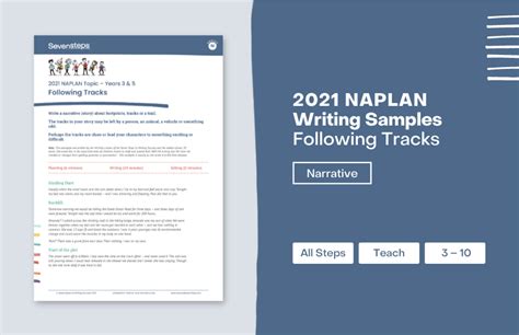Naplan Writing Samples Seven Steps