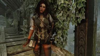 College Prestige Mage Outfit 3BA BHUNP CBBE UUNP At Skyrim