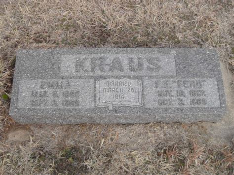 Ferdinand Elmer Ferd Kraus 1892 1988 Mémorial Find a Grave