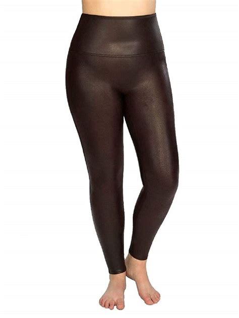 Spanx Women S Ready To Wow Faux Leather Leggings X Etsy Canada